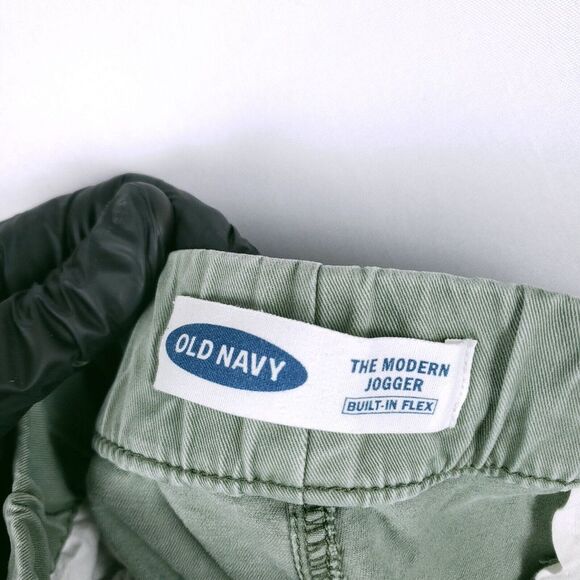 Old Navy Modern Jogger Pants Mens XL Green Elastic Cuff Gorpcore Activewear - Picture 9 of 10